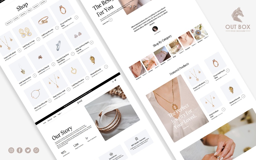 Jawlary Store - Luxury E-commerce Jewelry Platform