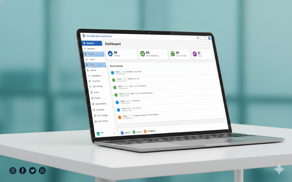 Gym CLUBS MANAGMENT SYSTEM
